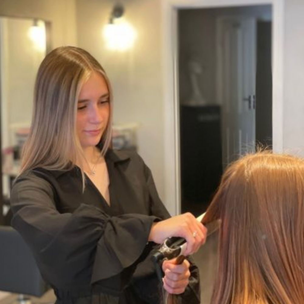 Lottie stylist at Creations hair salon